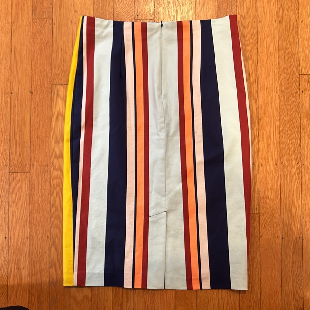 Stretch cotton pencil skirt - Picture 2 of 2